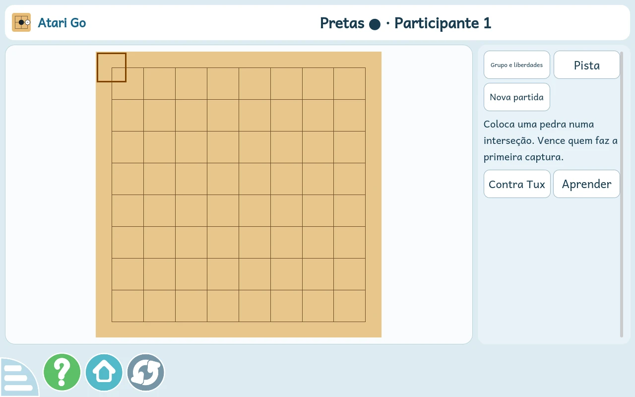 Atari Go: o novo tabuleiro de madeira e os controlos da partida